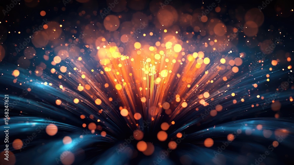 Poster Burst abstract background concept. Abstract light burst with vibrant colors and dynamic motion for creative projects.