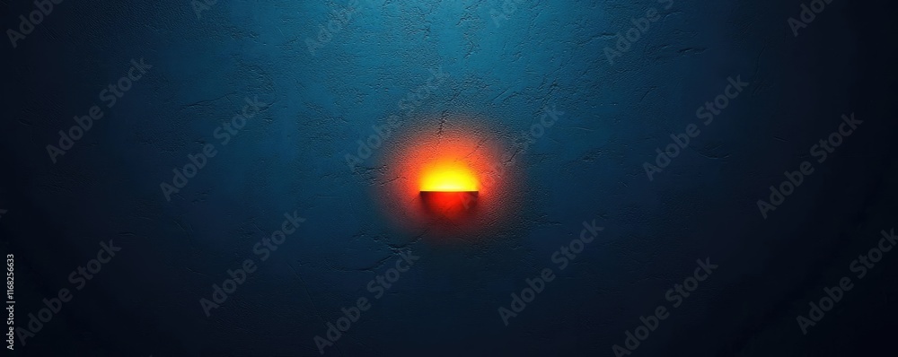 Poster Grungy abstract background idea. A serene sunset casts a warm glow over tranquil waters, creating a peaceful atmosphere.