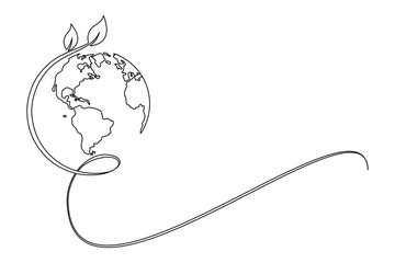 162 ealine art illustration of earth day