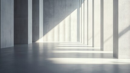 Light gray concrete surface with subtle texture and soft lighting highlights