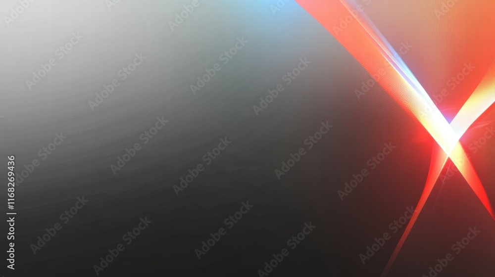Leinwandbilder abstract graphic with smooth gradients and dynamic light effects.