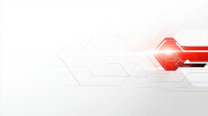 Abstract graphic design featuring geometric shapes and a light effect.