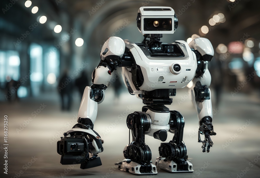 Poster robot life introducing will future new your powered change ai