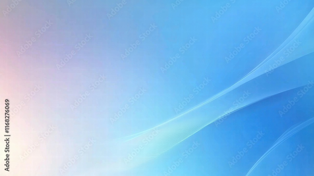 Poster a smooth gradient background featuring soft blue tones, ideal for digital designs and presentations.