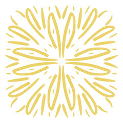 hand drawn circular pattern traditional motif oriental of chinese new year