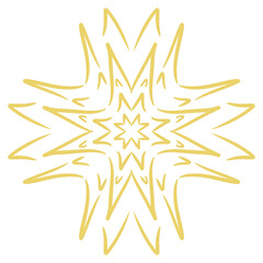 hand drawn circular pattern traditional motif oriental of chinese new year