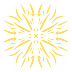 hand drawn circular pattern traditional motif oriental of chinese new year