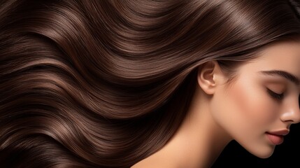 Elegant hair styling tutorial studio setting video content professional environment close-up view beauty concept