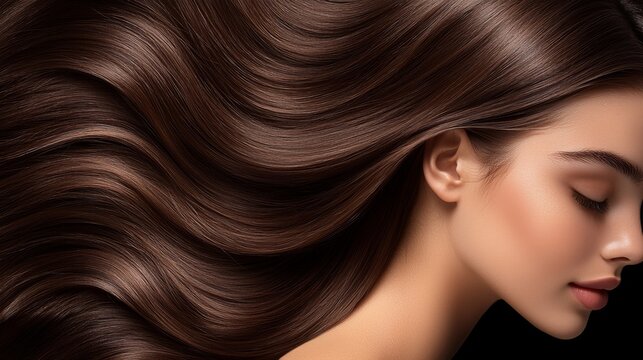 Elegant hair styling tutorial studio setting video content professional environment close-up view beauty concept