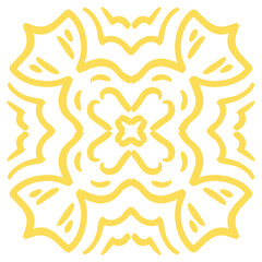 hand drawn circular pattern traditional motif oriental of chinese new year