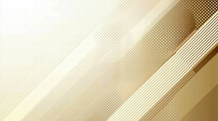 Abstract design featuring geometric shapes and a gradient in soft beige tones.