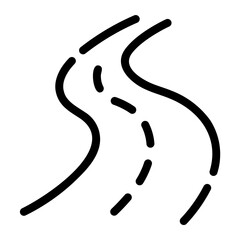 road Line Icon