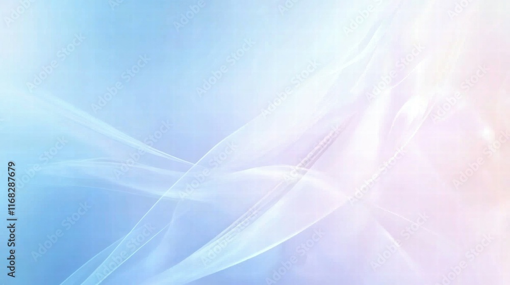 Aufkleber a soft, abstract background with gentle gradients and flowing shapes in pastel colors.