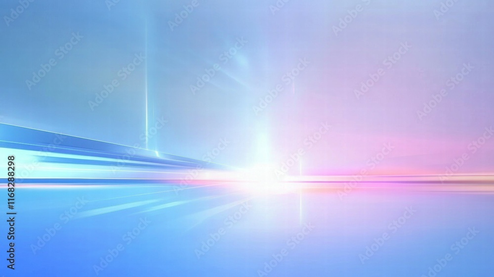 Aufkleber A vibrant abstract background with soft gradients and light effects.