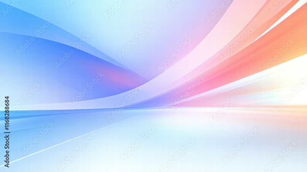 Poster a smooth gradient background with soft colors, ideal for presentations or digital designs.