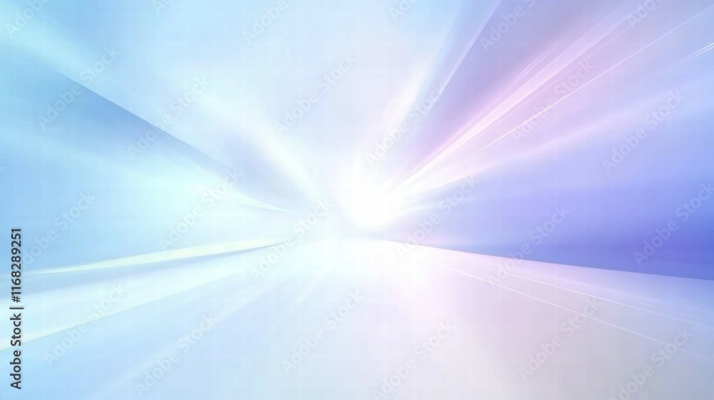 Aufkleber A soft, abstract background with light rays, creating a serene and calming atmosphere.