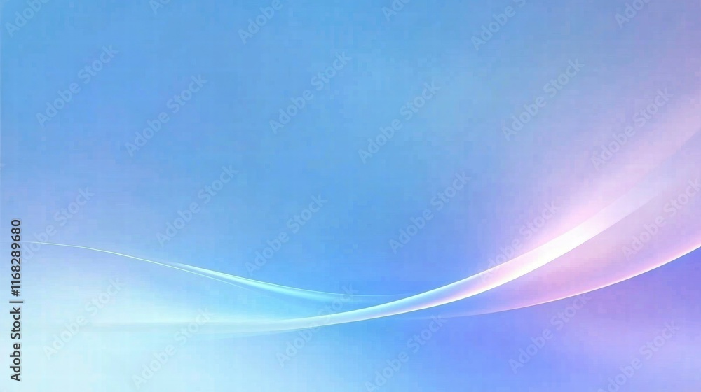 Poster a soft gradient background in blue and pink tones, ideal for digital design or presentations.