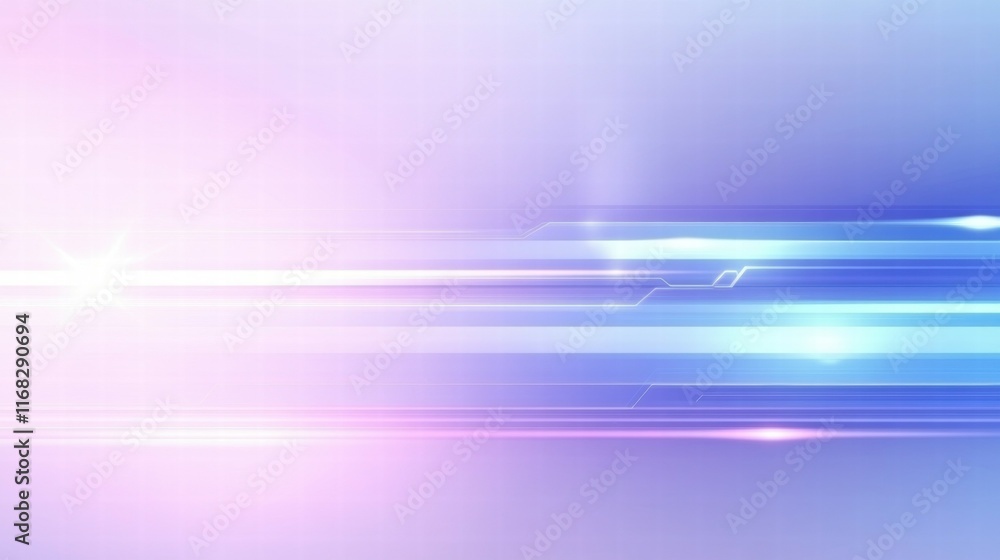 Poster Abstract background with soft gradients and light streaks, ideal for digital design.