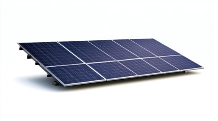 Solar panel installation for renewable energy urban rooftop product showcase modern environment aerial view sustainability concept