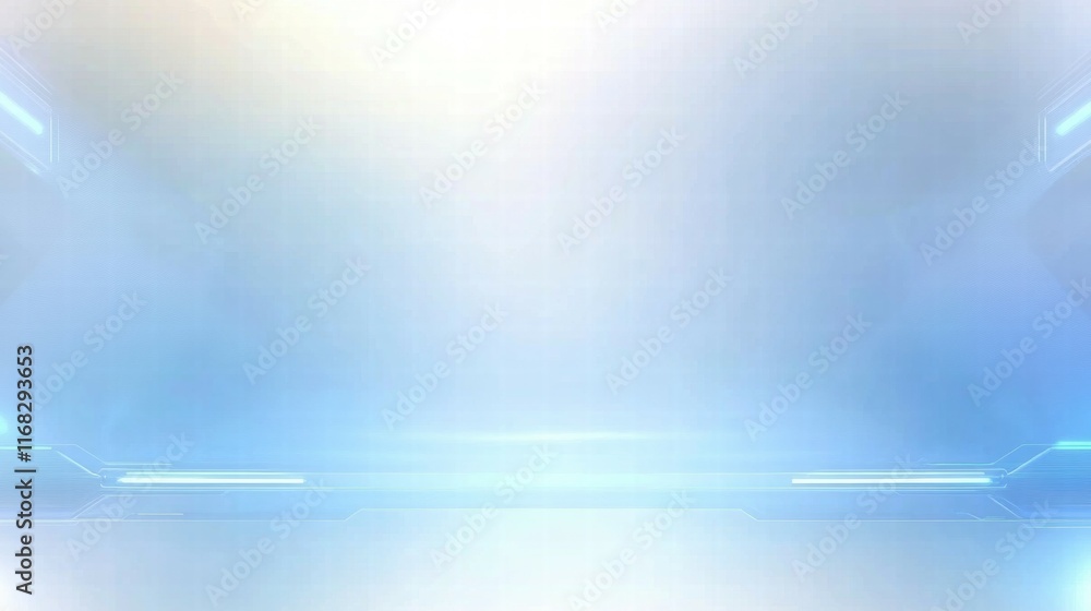Aufkleber a bright, abstract background with glowing elements, suitable for presentations or graphics.