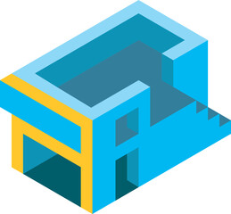 아이소메트릭 건물