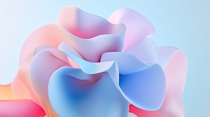 Light pastel blue background with gentle gradients transitioning into pale pinks, offering ample space for creative design elements.