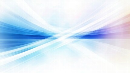 Abstract blue and white background with smooth flowing lines, ideal for digital design.