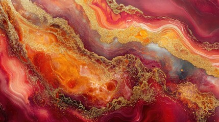 Luxurious molten gold textures with shimmering highlights and rippling liquid patterns.