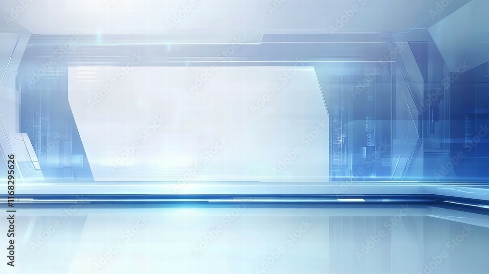 Poster a modern, abstract digital background suitable for presentations or broadcasts.