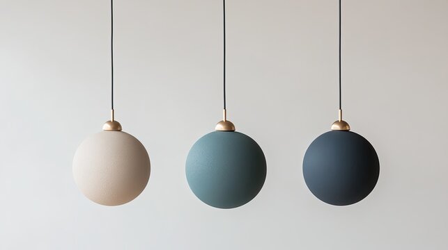 Rounded D spheres suspended on a seamless, gradient backdrop, exuding simplicity and elegance.
