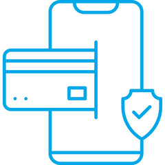 Secure Online Transaction icon single vector illustration