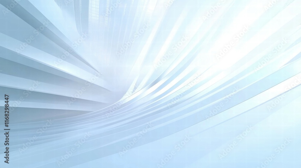 Poster A soft, abstract background with flowing lines and a light color palette.