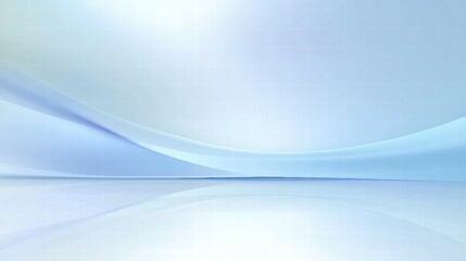 Obraz premium A smooth, abstract blue gradient background ideal for presentations or digital designs.