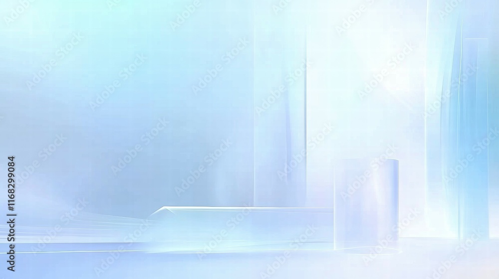 Poster a soft, abstract background with light hues and gradients, ideal for digital design or presentations