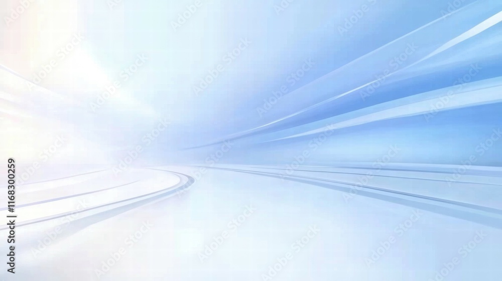 Poster a smooth gradient background with soft blue and white hues, ideal for digital presentations.