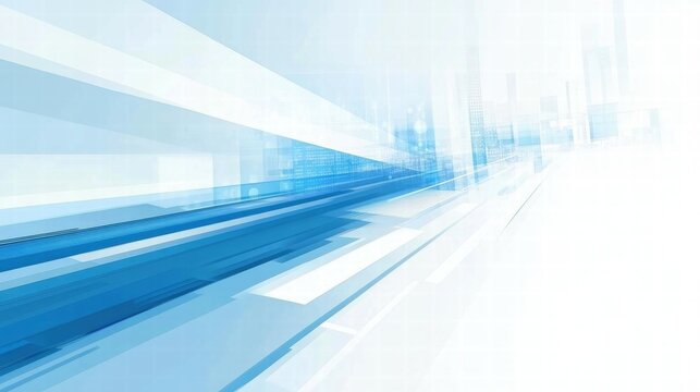 Abstract blue background with dynamic lines, conveying a sense of technology and speed.
