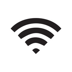 Wi Fi icon vector.flat illustration of wifi vector icon, communication sign symbol. Vector Illustration eps 10