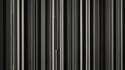 Monochrome Striped Pattern With Varying Line Thickness For A Chic Modern Look