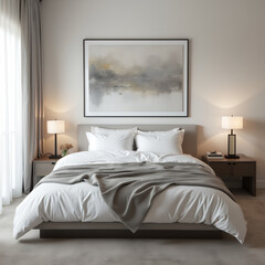 bedroom in hotel