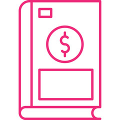 Book Keeping icon single vector illustration