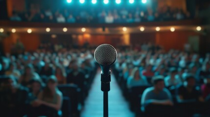 Capturing the essence of live performances with a solitary mic