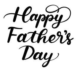 父の日のメッセージの手書き文字