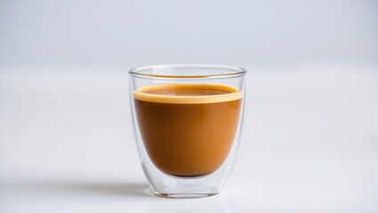 A Glass of Espresso in a Double Walled Cup