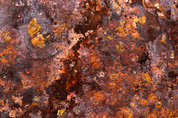 rusty metal background