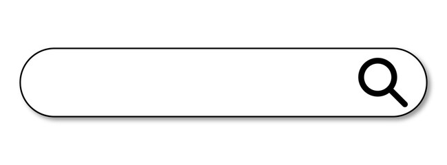 search bar element transparent background