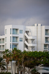 Building by the water