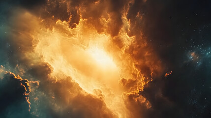 fire in the sky