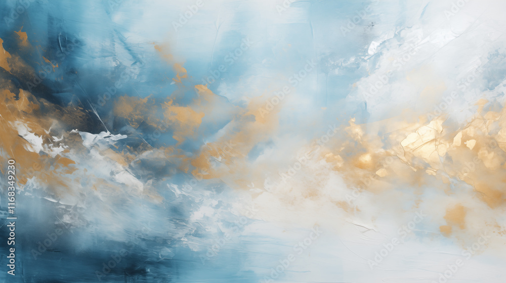 Aufkleber  Marble effect background. Fluid art texture. Backdrop with abstract mixing paint effect. Mixed paints for interior poster.