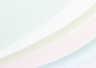 パステルカラーのシンプルなウェーブ背景