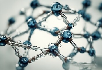 droplet background white water close structure molecular closeup